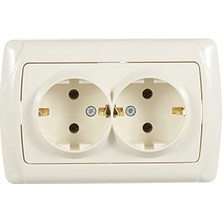 MarkEntegra Ikili Top Priz Krem Renkli