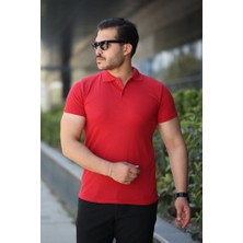 Erkek Kısa Kollu Yakalı Tişört