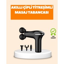 Pileli Store Titreşimli Masaj Aleti Şarjlı Masaj Tabancası Spor Sonrası Kas Gevşetici