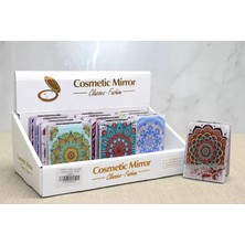 Pileli Store Pilelistore- Mandala Desenli Hareketli Sulu El Aynası - Model 4