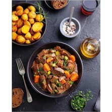 MarkEntegra 40 cm Emaye Yuvarlak Fırın Tepsisi, Siyah