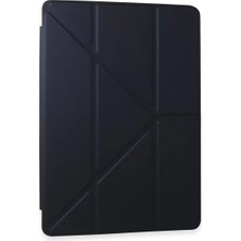 Senka Mey Ithalat® Samsung Galaxy Tab A9 Kılıf Kalemlikli Mars Tablet Kılıfı - Lacivert