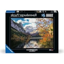 MarkEntegra Yetişkinler Için 1000 Parça Avusturya Manzarası Puzzle