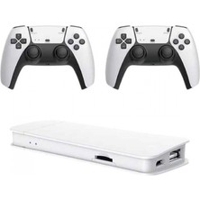 Pileli Store 2.4 Ghz Oyun Konsolu Çift Konsol 4K Ultra Hd Game Stick
