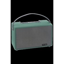 Pileli Store Pilelistore   F32 2X50W Sürücülü 2 Adet Mikrofonlu Bt 5.2 Kablosuz Hoparlör - Yeşil
