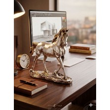 Kasımoğulları Concept Dekoratif Gümüş At Figürü - Zarif ve Güçlü Bir Hediye Seçeneği