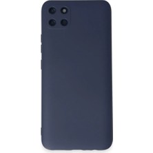 Asa Store Realme C11 Kılıf Nano Içi Kadife Silikon - Lacivert