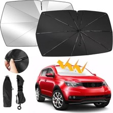 MarkEntegra Katlanabilir Ön Cam Güneşliği ile Uv Koruma, 150 x 82 cm