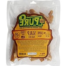 MarkEntegra Kurutulmuş Kuzu Kafa Derisi, 15 Cm, 100 gr Ödül Maması