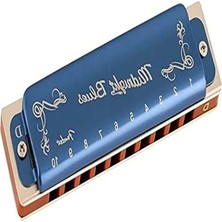 MarkEntegra Diatonik 10 Delikli Harmonika, Sınırlı Üretim Mavi