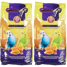 MarkEntegra Vitaminli Meyve ve Bal Aromalı Muhabbet Kuşu Yemi, 1 kg 2'li Paket