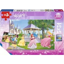 MarkEntegra Büyülü Prensesler Temalı 48 Parça Puzzle - Eğlenceli ve Kaliteli