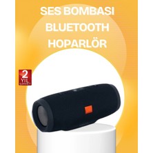 Pileli Store Pilelistore  Taşınabilir Bluetooth Hoparlör 20W Güçlü Stereo Suya Dayanıklı
