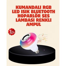 Pileli Store Pilelistore  Bluetooth Bağlantılı Rgb LED Ampul – Şık ve Fonksiyonel