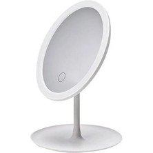 MarkEntegra Dokunmatik LED Işıklı Yuvarlak Makyaj Aynası USB Li