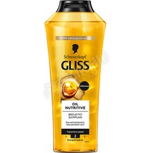 2 Adet Gliss Oil Nutritive Şampuan 400 ml