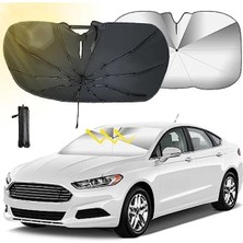 MarkEntegra Gelişmiş Katlanabilir Uv Koruyucu Araç Güneş Şemsiyesi