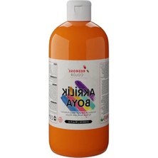 MarkEntegra Dayanıklı Turuncu Akrilik Boya (500 Gr)