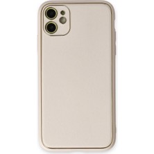 Asa Store Iphone 12 Kılıf Coco Deri Silikon Kapak - Beyaz