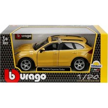 Senka Mey Ithalat® 21056 1:24 Porsche Cayenne Turbo Plus Model Araba -