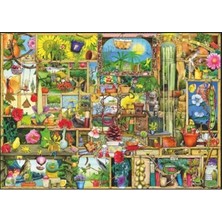 MarkEntegra Yüksek Kalite 1000 Parça Bahçıvan Dolabı Puzzle