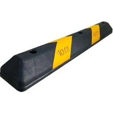 MarkEntegra 110 cm Uzunlu Siyah-Sarı Plastik Otopark Stoperi