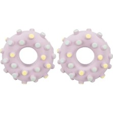 MarkEntegra Yavru Köpekler Için Mini Lateks Dambıl Oyuncak 10 cm (2 Paket)