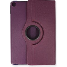 Asa Store Ipad Pro 11 (2024) Kılıf 360 Tablet Deri Kılıf - Mürdüm