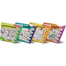 MarkEntegra Gizli Resim Yapboz Seti - 4'lü