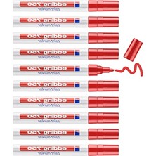 MarkEntegra Kırmızı Tam Örtücü Boya Kalemi, Kaliteli Yazım