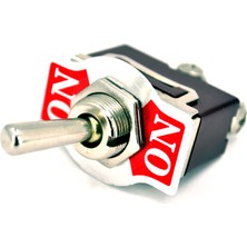Advo Toggle Switch 1-0 Metal Anahtar 3 Pin 12V-220V
