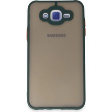 Asa Store Samsung Galaxy J7 Kılıf Montreal Silikon Kapak - Yeşil