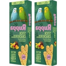 MarkEntegra Meyve Aromalı 3'lü Muhabbet Kuşu Krakeri, 2 Paket