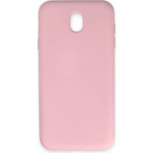 Asa Store Samsung Galaxy J7 Pro / J730 Kılıf Nano Içi Kadife Silikon - Pudra