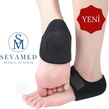 Topuk Ağrıları Çatlağı Tabanlığı Kumaş Topukluk Topuk Ağrısı Topuk Dikeni ve Yorgun Ayak Kumaş Topuk Çorabı Sevamed Medikal