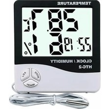 MarkEntegra Dijital Sıcaklık ve Nem Ölçer, LCD Ekranlı