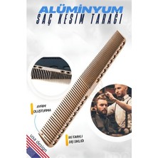 Senka Hsnet Alüminyum Saç Kesim Tarağı Saç Şekillendirme Düzeltme Tarağı Rose