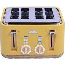 SHC4200 Berghoff Gem 4 Dilim Ekmek Kızartma Makinesi – 1630 W, Çift Paneli, Paslanmaz Çelik