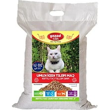 MarkEntegra 1 Paket 10 kg Kimyasal Içermeyen Çam Peleti Kedi Kumu