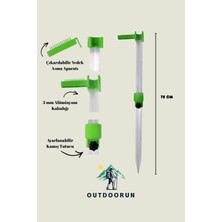 Outdoorun Ayarlanabilir Surf Olta Ayağı Kum Dikeni - 75 cm