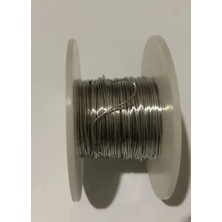 MarkEntegra 304 Kalite Paslanmaz Çelik Tel, Taç Teli, Takı Teli, Arajman Teli 030MM 100MT