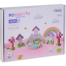 Seher Hediyelik Eşya Manyetik Mıknatıslı Yapı Blok Küp Blokları 239 Parça  Çocuklar Için Eğitici Oyuncak