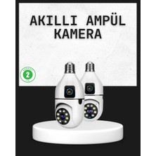 Pileli Store Tak Çalıştır Ampul Kamera – Full Hd 1080P Kablosuz Güvenlik Çözümü