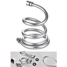 MarkEntegra Paslanmaz Kaliteli Pvc Duş Hortumu, 150 Cm, Sızdırmazlık Sağlar