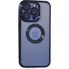 Asa Store Iphone 15 Pro Max Kılıf Slot Silikon - Lacivert