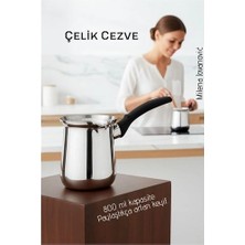 SHC4200 Paslanmaz Çelik Cezve 800 ml 719644