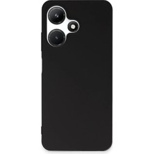 Asa Store Infinix Hot 30I Kılıf First Silikon - Siyah