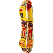 MarkEntegra Geri Dönüştürülmüş Malzemeden Ayarlanabilir Köpek Boyun Tasması - Tüy Toplamaz, Yıkanabilir