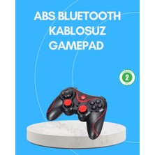 Pileli Store Pilelistore  Uzun Pil Ömürlü Kablosuz Oyun Kumandası Pc Telefon Tablet Için