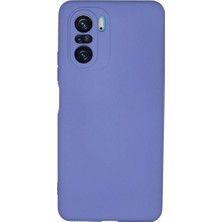 Asa Store Xiaomi Poco F3 Kılıf Nano Içi Kadife Silikon - Lila